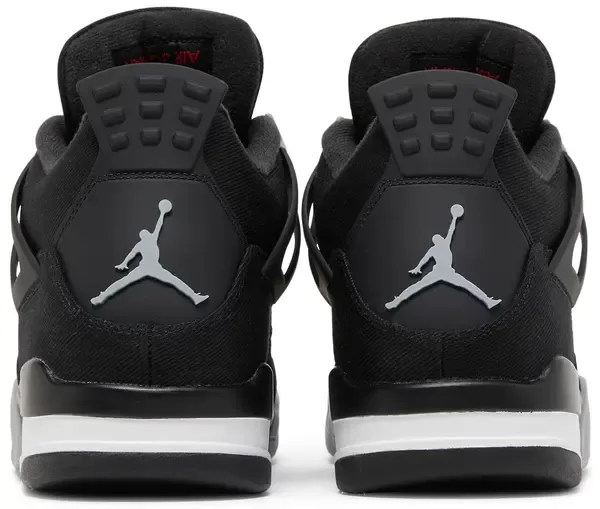 Jordan 4 Black Canvas