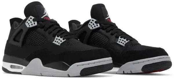 Jordan 4 Black Canvas