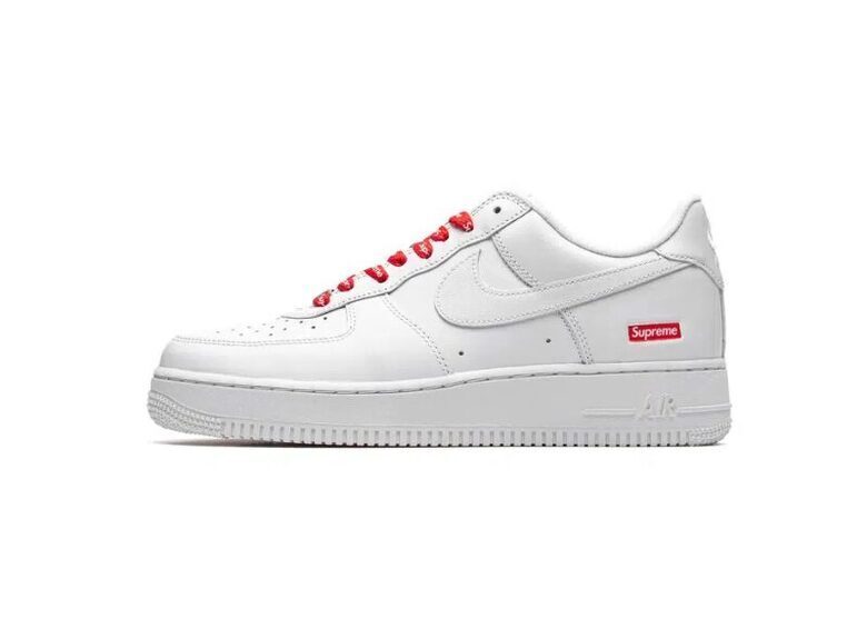 Nike x Supreme Air Force 1 Low 'Box Logo - White'