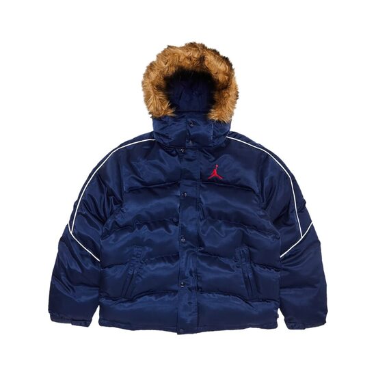 Supreme x Jordan Puffer Jacket Navy