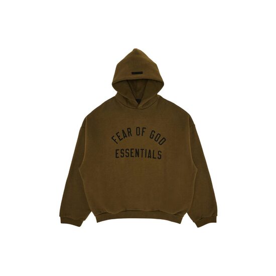 Fear of God Essentials Fleece Hoodie Olive