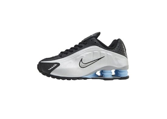 Nike Shox R4 'Metallic Silver Psychic Blue'