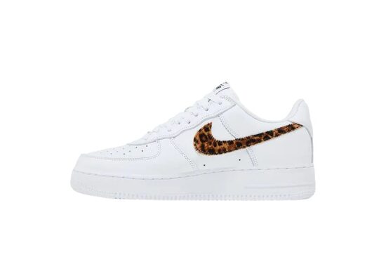 Supreme x GOODENOUGH x Air Force 1 Low White Cheetah Print