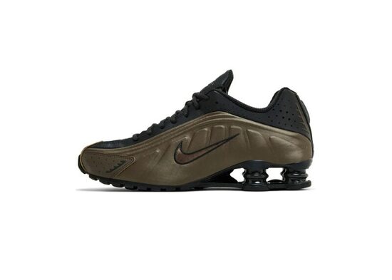 (WMNS) Nike Shox R4 'Ironstone Off Noir'