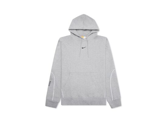 Nike x NOCTA Fleece CS Hoodie - Heather Grey/Matte Silver/Black